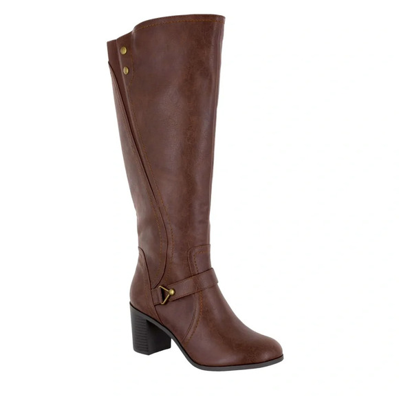 BNIB Easy Street Boots, Size 7.5W, Brown - Picture 1 of 8